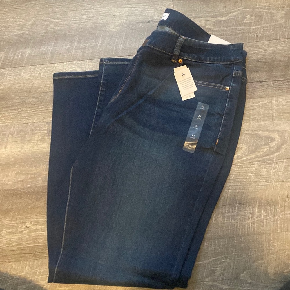 Lane Bryant 22L Super Stretch Curvy Fit Skinny High Rise Jeans
